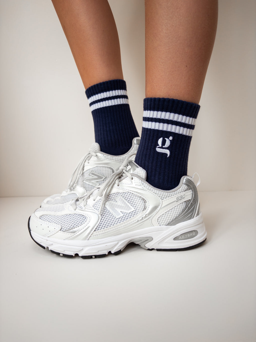 Navy & White Logo